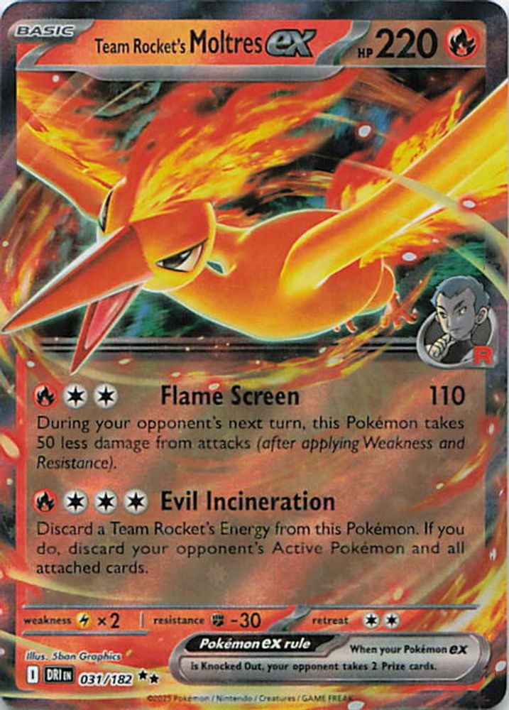 Team Rocket's Moltres ex
