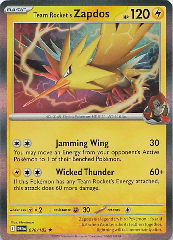 Team Rocket's Zapdos