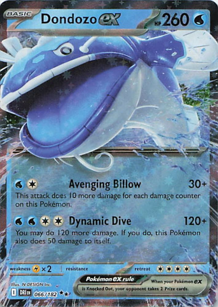 Dondozo ex - 066/182