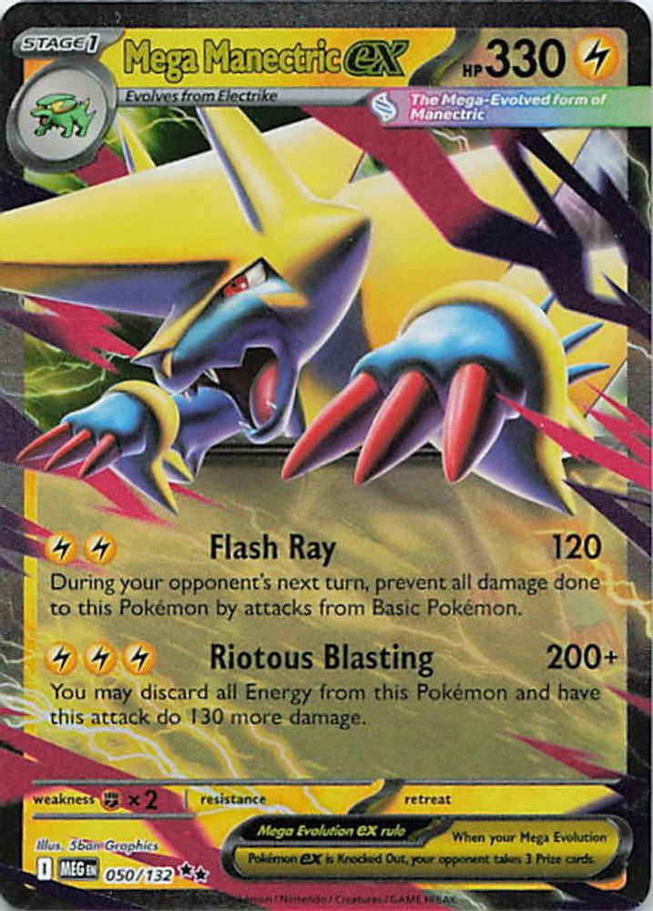 Mega Manectric ex - 050/132