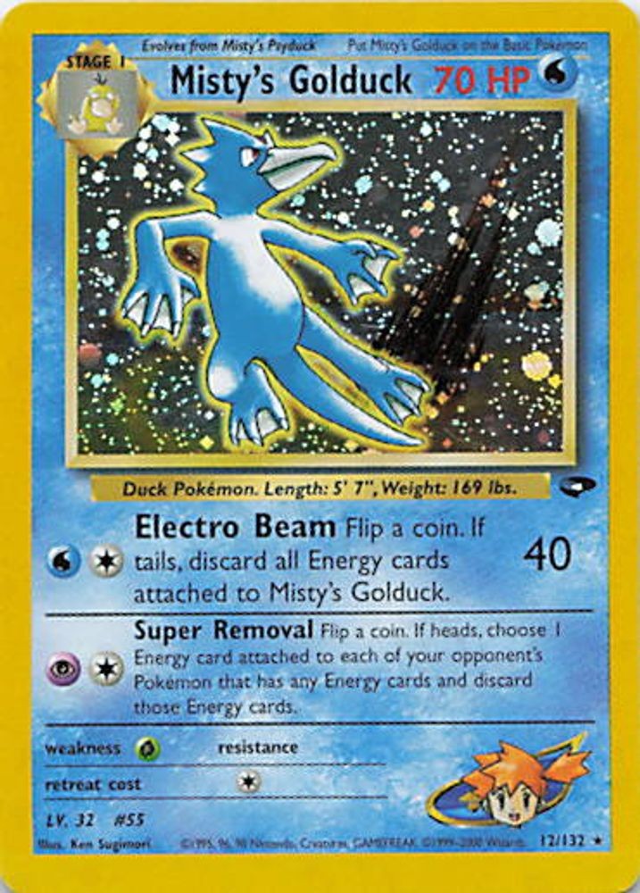 Misty's Golduck