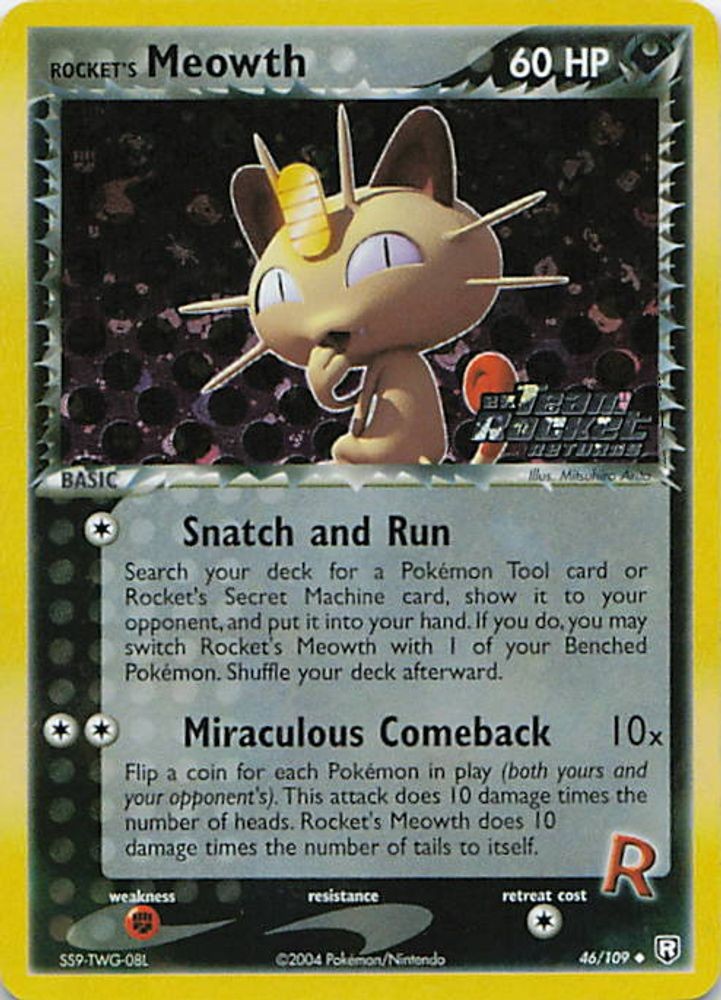 Rocket's Meowth