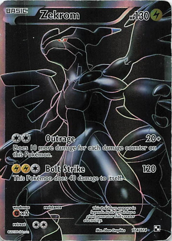 Zekrom (114 Full Art)
