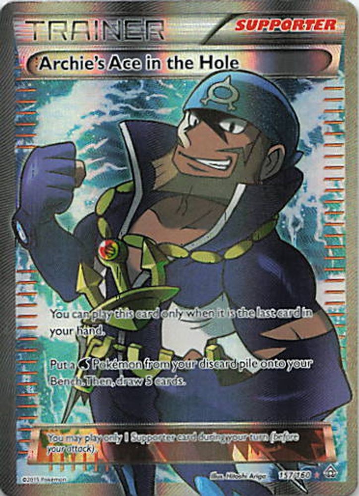 Archie's Ace in the Hole (157 Full Art)