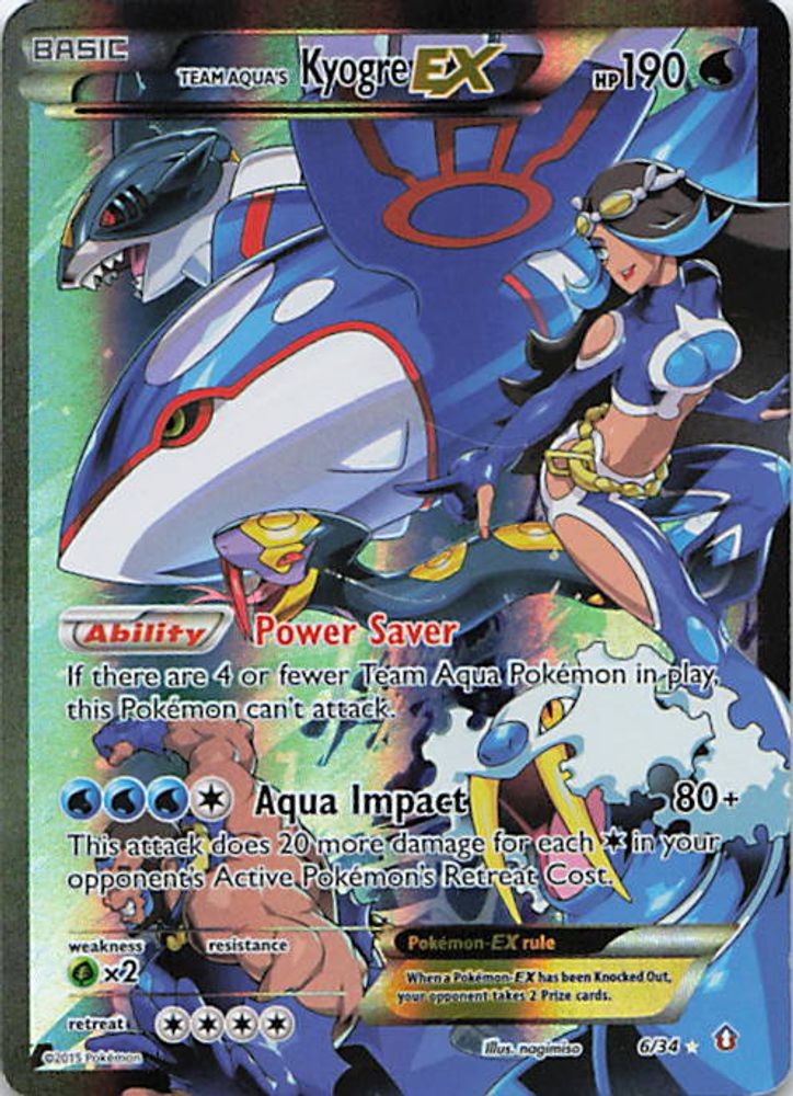 Team Aqua's Kyogre EX
