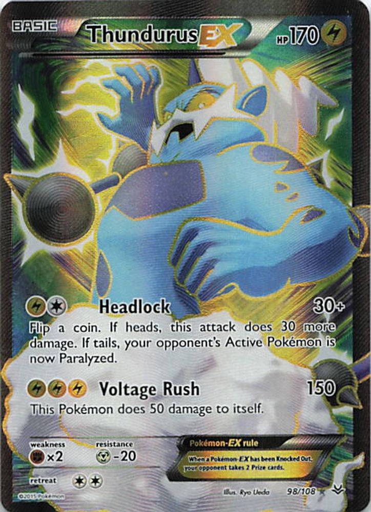 Thundurus EX (98 Full Art)