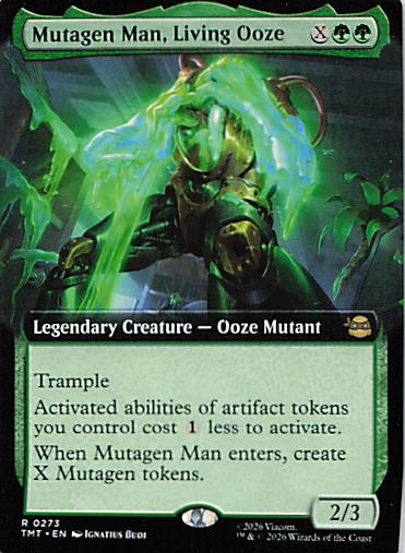 Mutagen Man, Living Ooze (Extended Art)