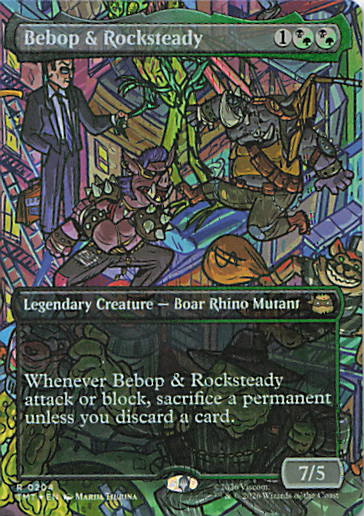 Bebop & Rocksteady (Borderless)