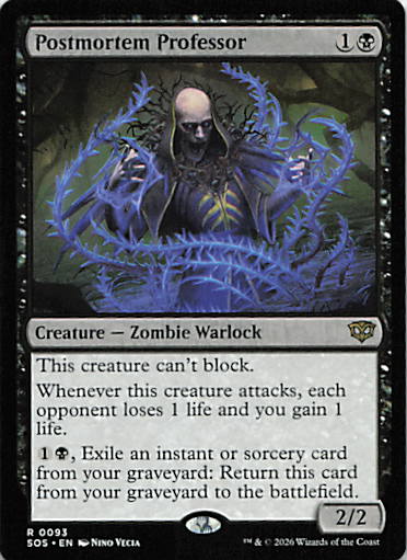 Postmortem Professor