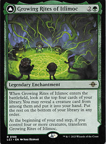 Growing Rites of Itlimoc