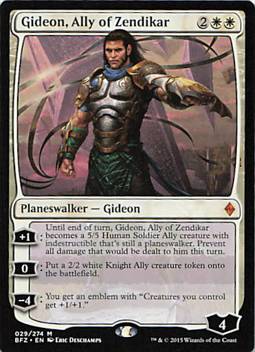 Gideon, Ally of Zendikar