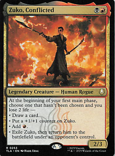 Zuko, Conflicted