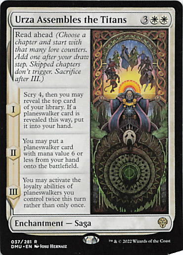 Urza Assembles the Titans