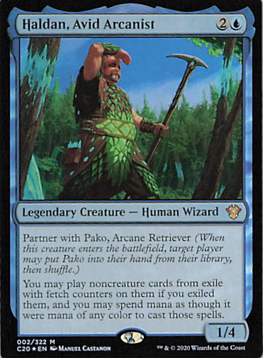 Haldan, Avid Arcanist