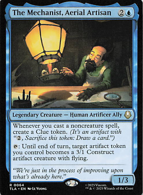 The Mechanist, Aerial Artisan