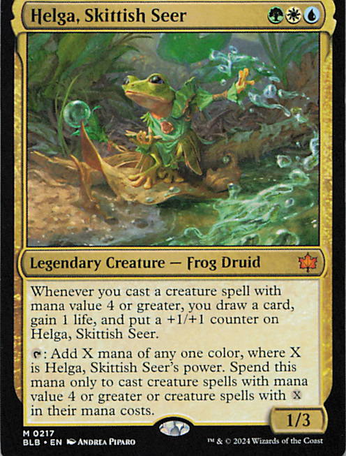 Helga, Skittish Seer