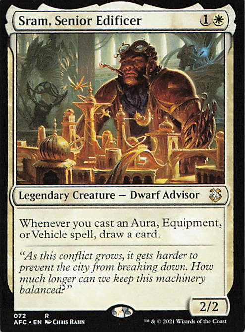 Sram, Senior Edificer