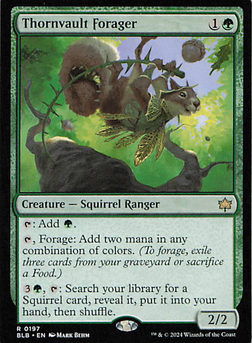 Thornvault Forager | Near Mint / English / Normal