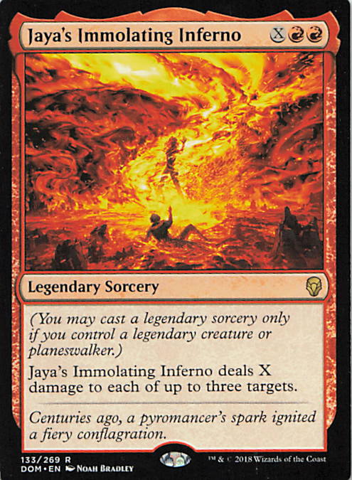 Jaya's Immolating Inferno