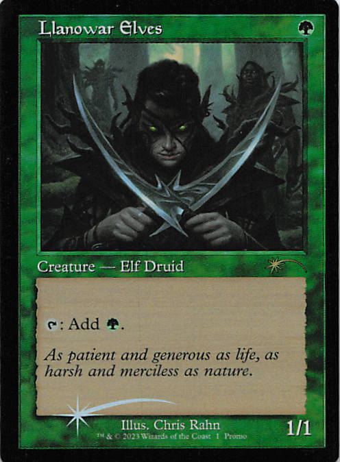 Llanowar Elves (Retro Frame)
