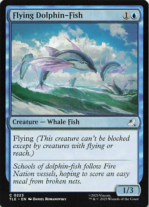 Flying Dolphin-Fish