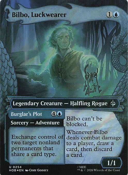 Bilbo, Luckwearer (Showcase) (Surge Foil)