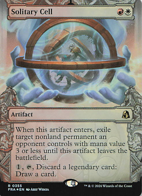 Solitary Cell (Showcase) (0355) | Near Mint / English / Foil