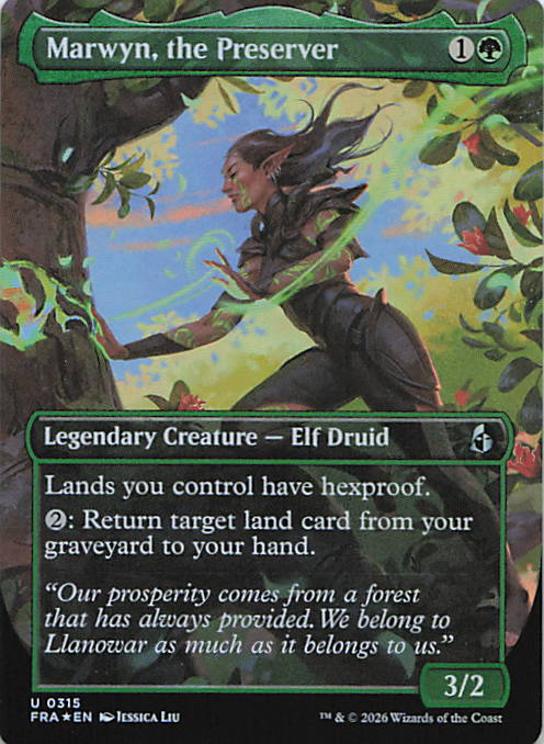 Marwyn, the Preserver (Borderless) | Near Mint / English / Foil