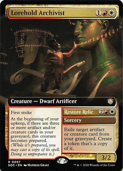 Lorehold Archivist (Extended Art)