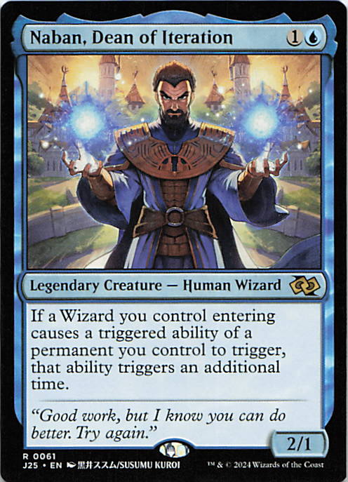 Naban, Dean of Iteration (Anime)