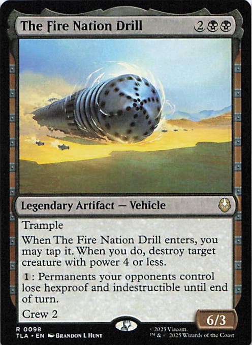 The Fire Nation Drill