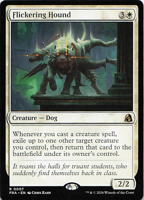 Flickering Hound | Near Mint / English / Normal