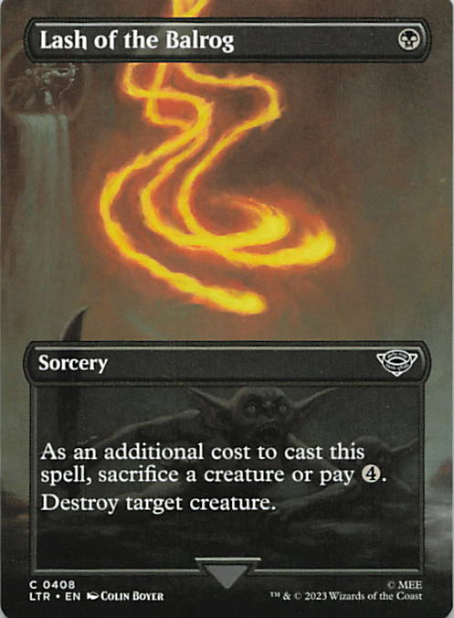 Lash of the Balrog (Borderless)