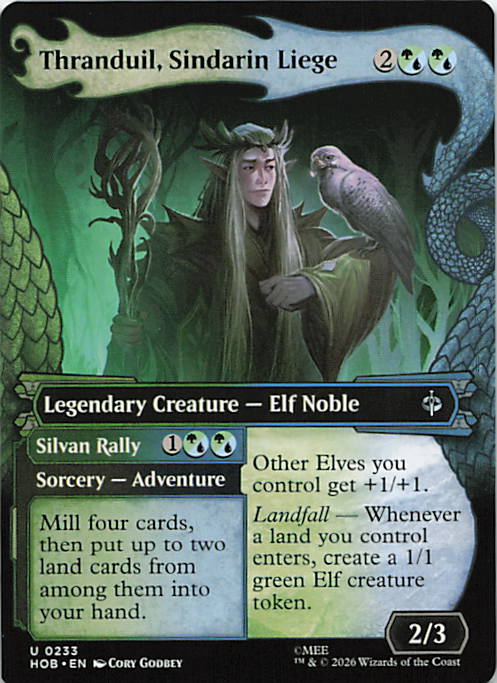 Thranduil, Sindarin Liege (Showcase)