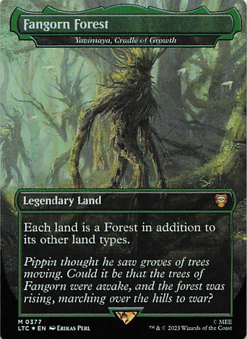 Fangorn Forest - Yavimaya, Cradle of Growth (Borderless)
