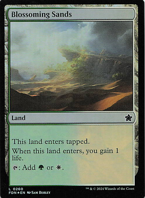 Blossoming Sands | Near Mint / English / Foil