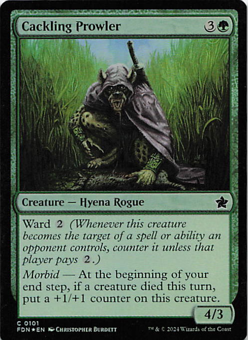 Cackling Prowler | Near Mint / English / Foil