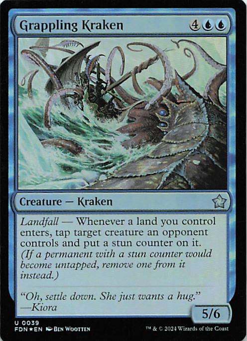 Grappling Kraken | Near Mint / English / Foil