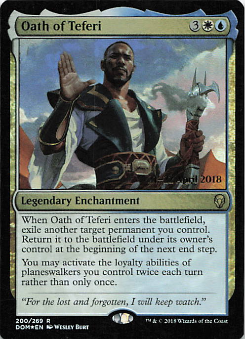Oath of Teferi | Near Mint / English / Foil