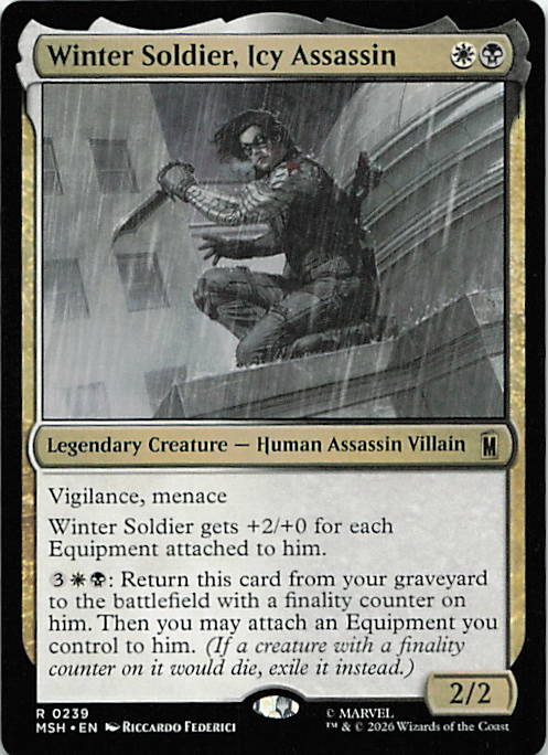 Winter Soldier, Icy Assassin | Near Mint / English / Normal