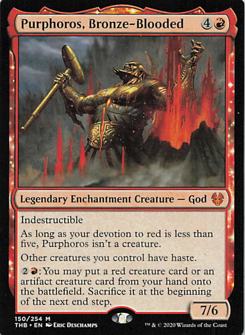 Purphoros, Bronze-Blooded | Near Mint / English / Normal