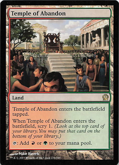Temple of Abandon | Near Mint / English / Normal