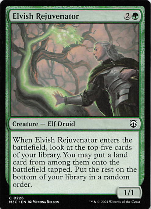 Elvish Rejuvenator | Near Mint / English / Normal