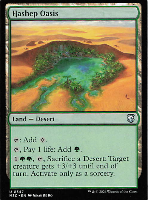 Hashep Oasis | Near Mint / English / Normal