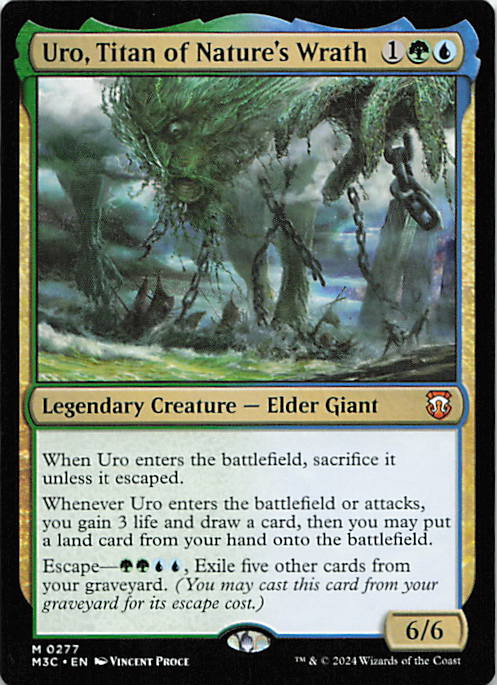 Uro, Titan of Nature's Wrath | Near Mint / English / Normal