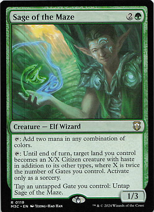 Sage of the Maze | Near Mint / English / Normal