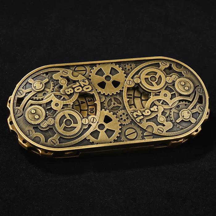 DnD Dice Spinner - Steampunk Metal Gear Dice
