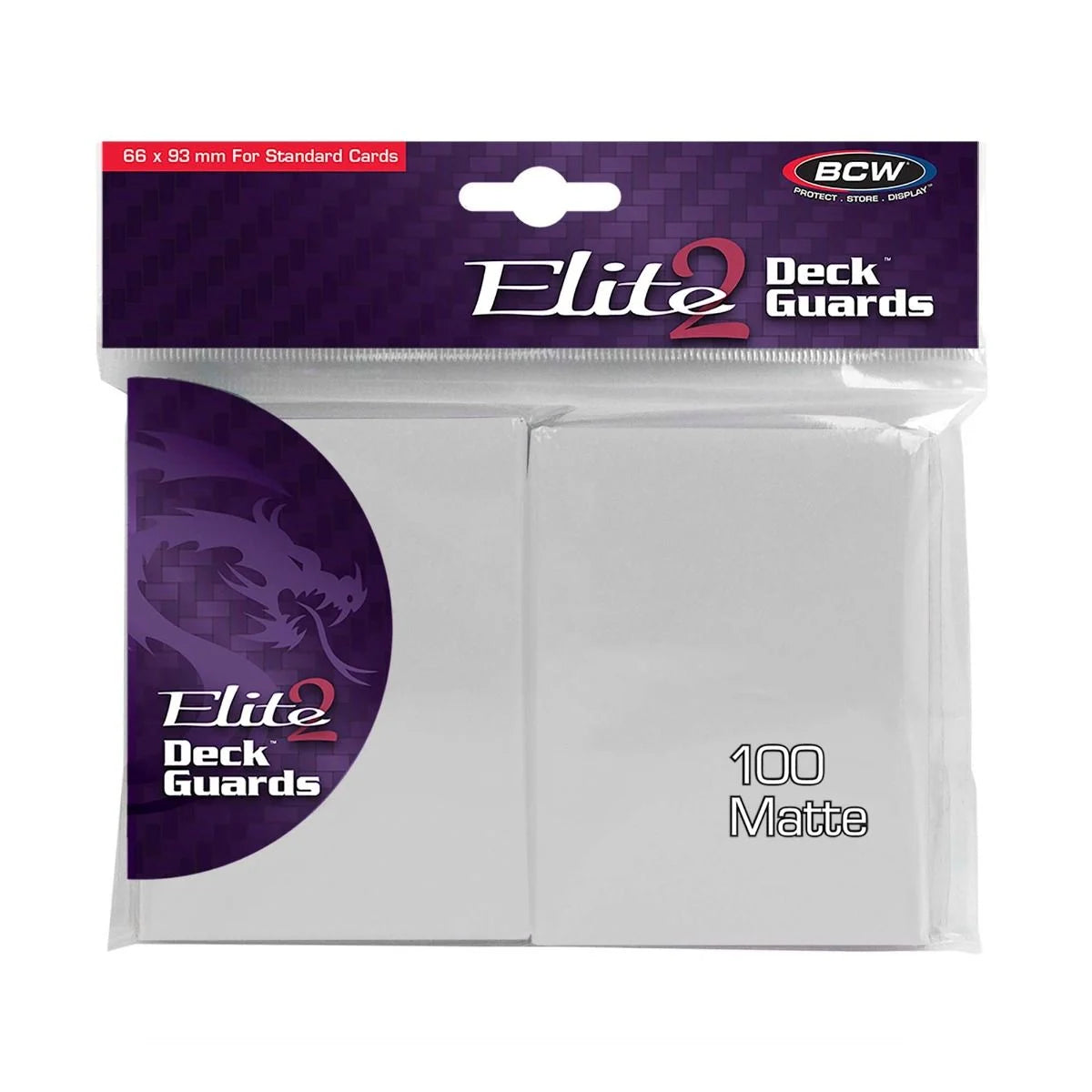 Deck Guard Elite Sleeves - White
