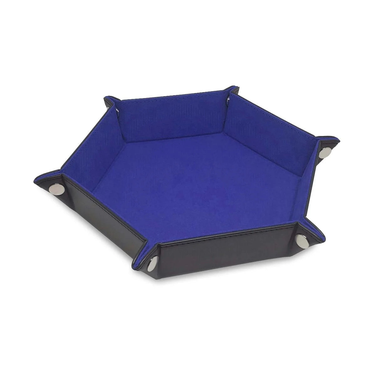 Hexagon Dice Tray - Blue