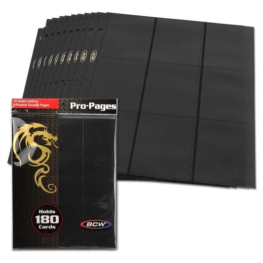 Side Loading Pages - Black
